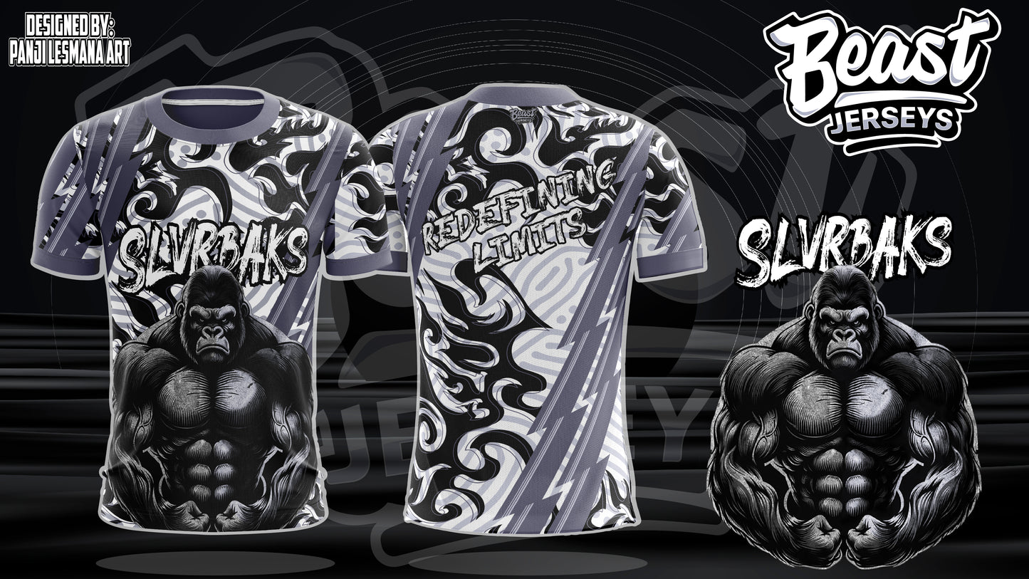 SLVRBAKS Silver Gray Jersey