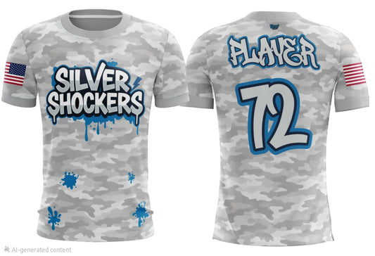 Silver Shockers Softball Jersey