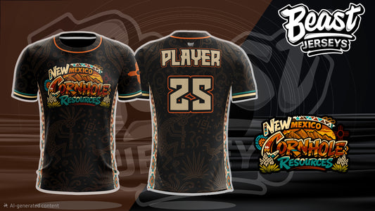 New Mexico Cornhole Resources Team Jersey