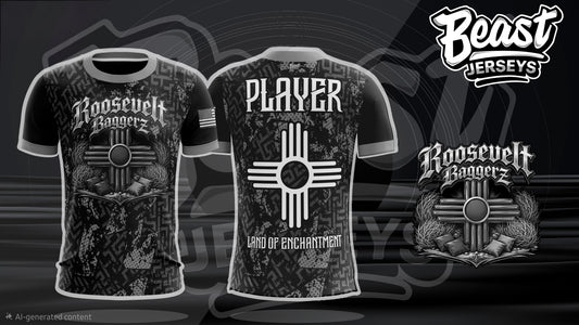Roosevelt Baggerz Black Jersey